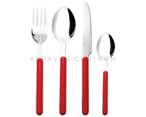 Brunner Cosmic 16 db-os evőeszközkészlet, piros