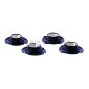 Gimex Classic Line Twist 4 db-os tojástartó-készlet, kék Gimex Classic Line Twist 4 db-os tojástartó-készlet, kék