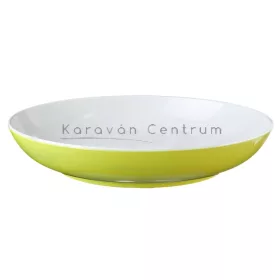 Brunner Spectrum mélytányér, zöld