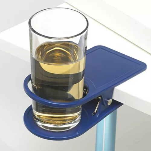 TrinkClip pohártartó csipesz, lila