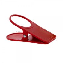 TrinkClip pohártartó csipesz, piros