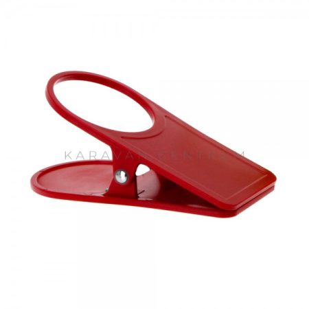 TrinkClip pohártartó csipesz, piros