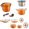 Brunner Mandarina 9+1 edénykészlet 22/20/18/14 cm Brunner Mandarina 9+1 edénykészlet 22/20/18/14 cm