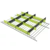 Purvario osztórendszer 330 x  30 mm, lime/sötétszürke