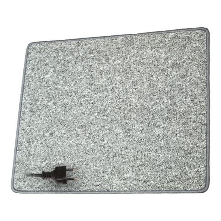 Pro Car fűthető szőnyeg 100 x 60 cm 230 V, világosszürke