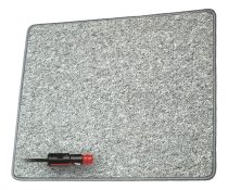 Pro Car fűthető szőnyeg  60 x 40 cm 12 V, világosszürke