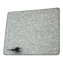   Pro Car fűthető szőnyeg  60 x 40 cm 230 V, világosszürke