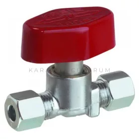Elzáró csap ø  8 mm