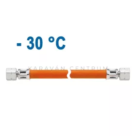 GOK MD gáztömlő G ¼ LH-ÜM x G ¼ LH-ÜM - 150 cm, gumi
