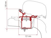 Fiamma F80/F65 adapter - Crafter, MAN, 2017-től