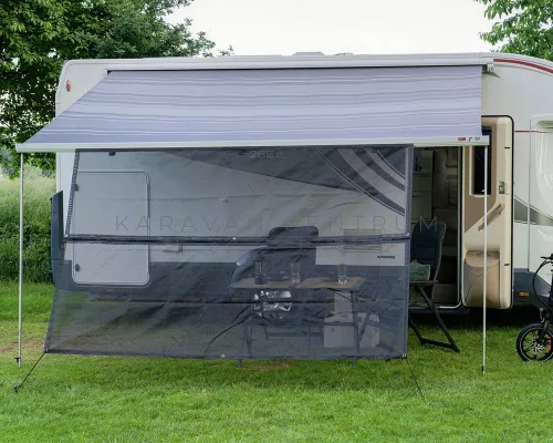  Travellife Sun Blocker Front légáteresztő árnyékoló 280 cm, fekete