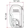 Fiamma F45L fehér előtető 450 cm Royal blue