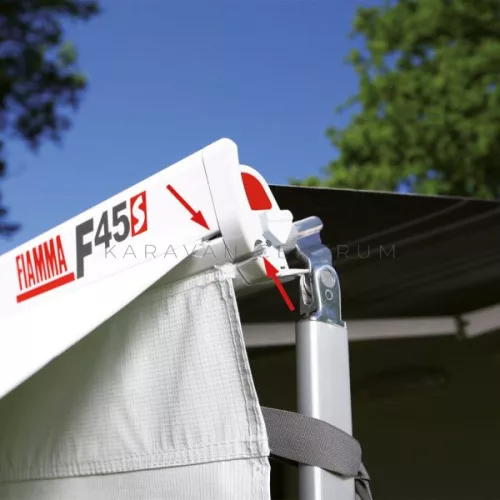 Fiamma F45L fehér előtető 450 cm Royal grey