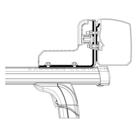 Thule 3200 Roof Rack tetőcsomagtartó adapter