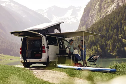 Thule/Omnistor 3200 előtető 250 cm, alumínium