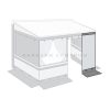 Fiamma Privacy Room Light frontpanel, 100 cm Fiamma Privacy Room Light frontpanel, 100 cm