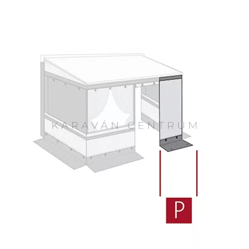Fiamma Privacy Room Light frontpanel, 100 cm