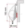 Fiamma CaravanStore EVO előtető 320 cm Royal grey