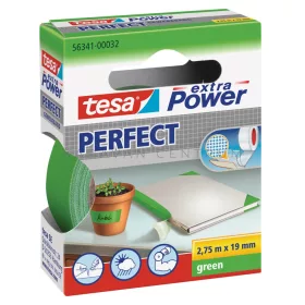  tesa Extra Power® Perfect extraerős szövetszalag 275-19, zöld