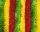 Arisol zsenília függöny 100 x 200 cm, zöld-sárga-piros