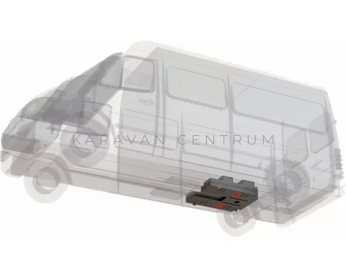 Aplast szennyvíztartály Ducato 2019-, 100 liter