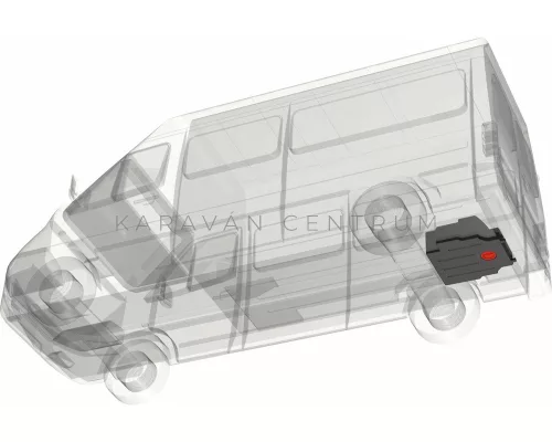 Aplast szennyvíztartály Transit 2015-, 90 liter