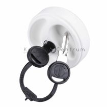 Lilie vízbetöltő zárható fedéllel, fehér