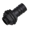 Víztartály csatlakozó egyenes, ø 1/2" - ø 40 mm Víztartály csatlakozó egyenes, ø 1/2" - ø 40 mm