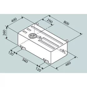 Fusion víztartály  75 liter