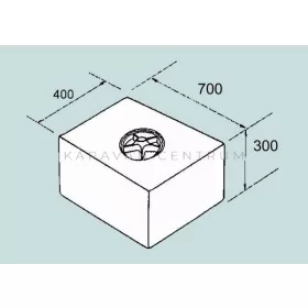 Fusion víztartály  80 liter