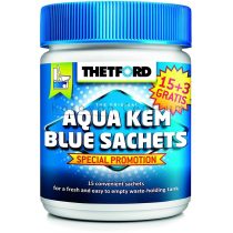 Thetford Aqua Kem Blue Sachets lebontószer, 15+3 db