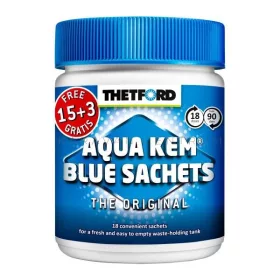 Thetford Aqua Kem Blue Sachets lebontószer, 15+3 db