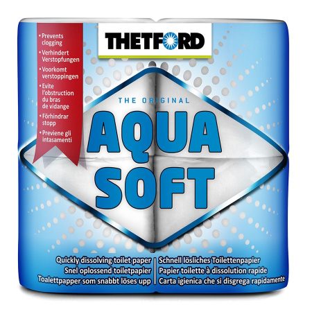Thetford Aqua Soft lebomló WC papír, 4 tekercs