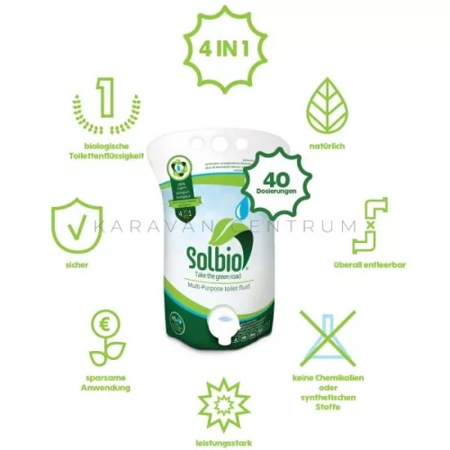 Solbio Original WC-tisztító folyadék, 1,6 l