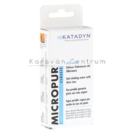 Katadyn Micropur® Classic MC 10T vízfertőtlenítő és -tisztító tabletta