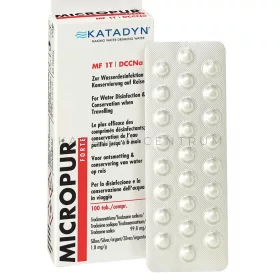   Katadyn Micropur® Forte MF 1/100T vízfertőtlenítő és -tisztító tabletta