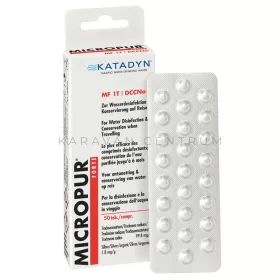   Katadyn Micropur® Forte MF 1/50T vízfertőtlenítő és -tisztító tabletta