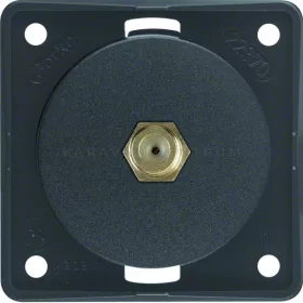 Berker Integro antenna aljzat, antracit