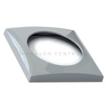 Berker Integro beépítő keret 1-es, szürke