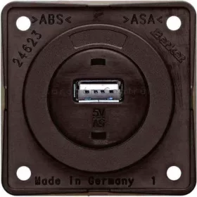 Berker Integro USB töltő csatlakozó 1 x USB-A, barna