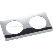 Berker Integro beépítő keret 2-es, króm