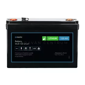 Mestic MLB-120 smart lítium-vasfoszfát akkumulátor 120 Ah