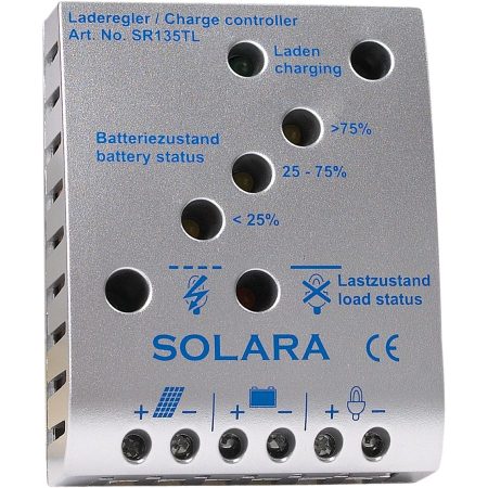 Solara SR135TL töltésvezérlő
