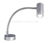 Frilight MiniTube D4 Flex USB olvasólámpa, króm