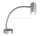 Frilight MiniTube D4 Flex USB olvasólámpa, króm