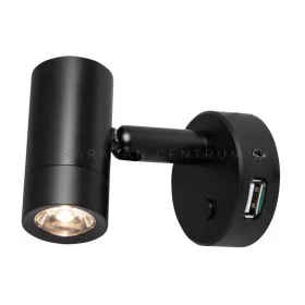 Frilight MiniTube D4 USB olvasólámpa, fekete