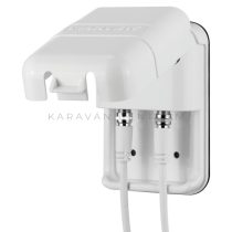 Antenna csatlakozódoboz twin, fehér