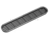 Froli műanyag szellőzőrács 205 x 40 mm, szürke