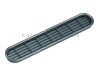 Műanyag szellőzőrács 205 x 40 mm, szürke Műanyag szellőzőrács 205 x 40 mm, szürke