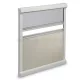 Dometic DB1R szúnyoghálós ablakroló,  580 x 530 mm